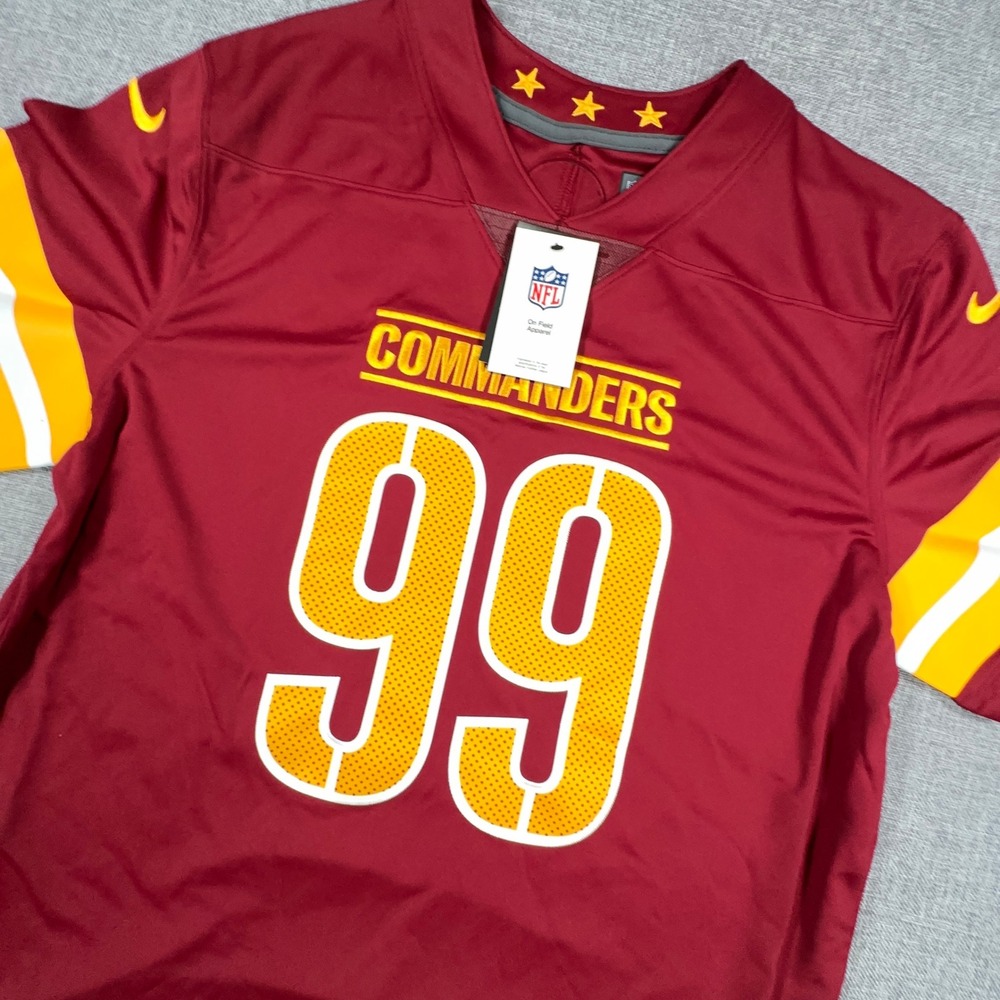 Nike Washington Commanders Chase Young #99 Jersey Mens XL Burgundy Vapor NEW